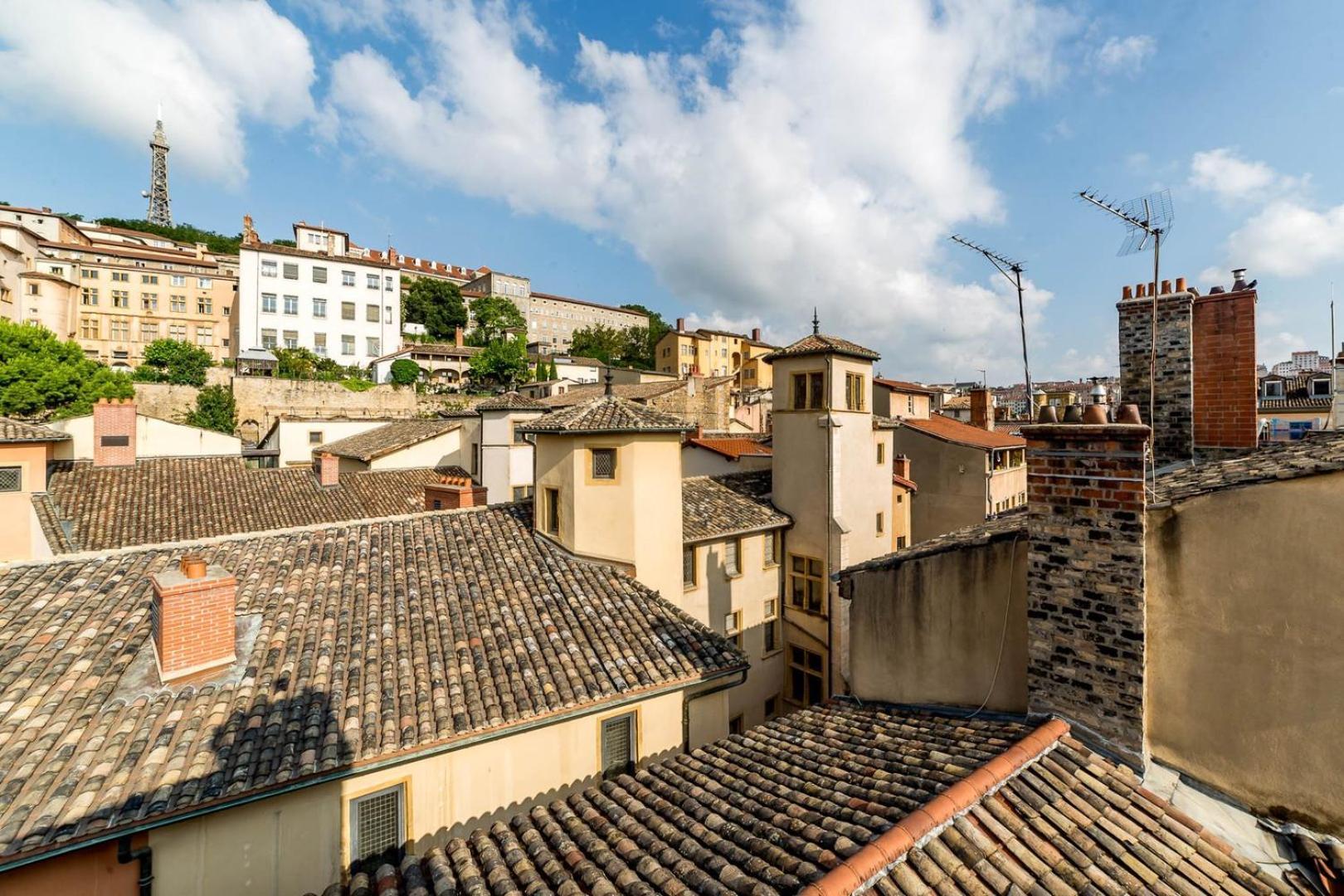 Sky'Room - Jacuzzi & Vue - Vieux Lyon Buitenkant foto